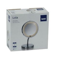 Kela Kozmetično ogledalo z osvetlitvijo LOLA KL-21496