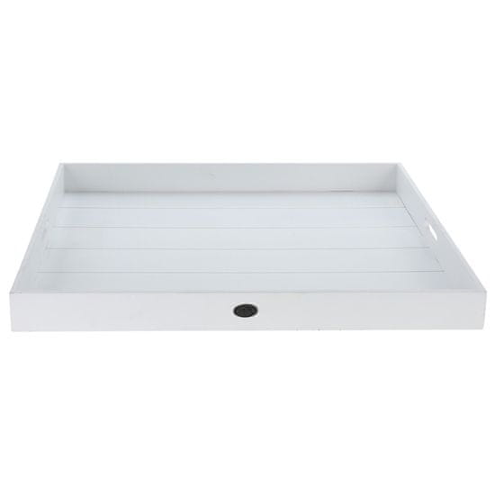 EXCELLENT Komplet servirnih pladnjev 3 kosi bele barve KO-HZ1930560