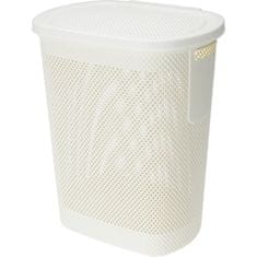 EXCELLENT Koš za perilo s pokrovom 60 l bež KO-027100390bezo