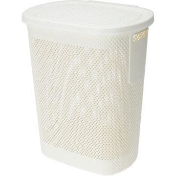 EXCELLENT Koš za perilo s pokrovom 60 l bež KO-027100390bezo