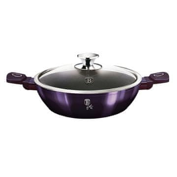 Berlingerhaus Globoka ponev s pokrovom 28 cm Purple Eclipse Collection BH-6632