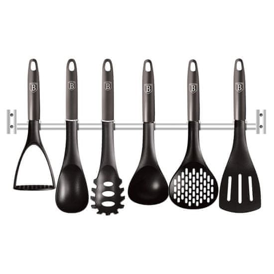 Berlingerhaus Kuhinjski pripomočki s stensko montažo 7 kosov Carbon PRO Line BH-6330