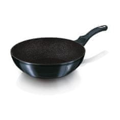 Berlingerhaus Wok z marmornato površino 28 cm Metallic Line Aquamarine Edition BH-1875