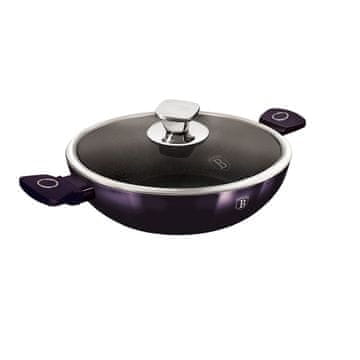 Berlingerhaus Ponev WOK s površino iz titana 30 cm Purple Eclipse Collection BH-7114