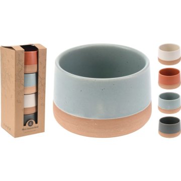 Excellent Houseware Komplet 4 servirnih skled 9,5 x 5,5 cm KO-210000960