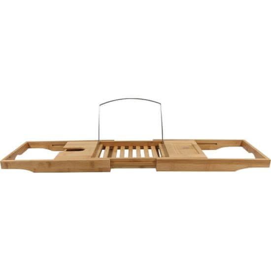 HIT Prilagodljiva bambusova polica za kad 70-105 x 22cm HT-24501194