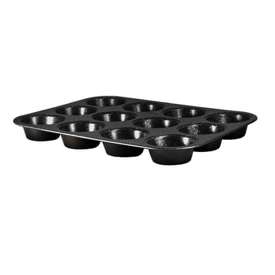 Berlingerhaus Pekač za mafine brez prijema 12 kosov Black Rose Collection BH-1436
