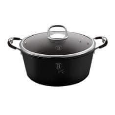 Berlingerhaus Pekač s pokrovom s titanovo površino 28 cm Black Professional Line BH-6124