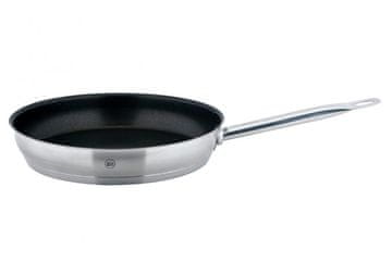 CS Kochsysteme Nerjaveča ponev s protiprijemno površino, 24 cm, PRO-X