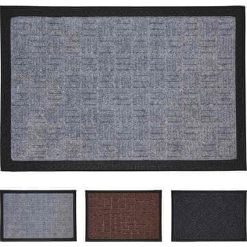 HOMESTYLING Podloga za čiščenje 60 x 40 cm, rjava KO-A48100010brown