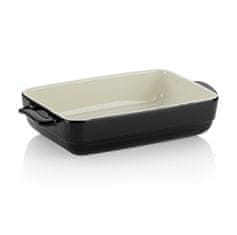 Kela Keramični pekač MALIN 32 x 19 cm črn KL-11935