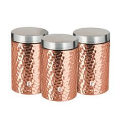 Berlingerhaus Komplet škatle za hrano 3 kosi Primal Rosegold Metallic Line BH-6727
