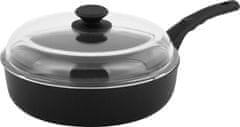 CS Solingen Globoka ponev s pokrovom z neprijemljivo površino 24cm MUNSTER CS-069766
