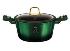 Berlingerhaus Posoda s pokrovom in površino iz titana 24 cm Emerald Collection BH-6058levo
