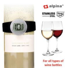 Alpina Termometer za steklenico vina ED-249530