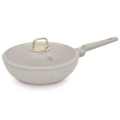 Berlingerhaus Ponev WOK s titanovo površino in pokrovom 28 cm Sahara Collection BH-8064
