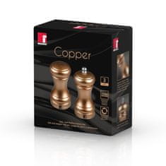 Bergner Komplet za začinjanje, 2 kosa: solnica in mlinček za poper Copper