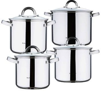 Renberg Komplet posode iz nerjavečega jekla 8 kosov RB-2003