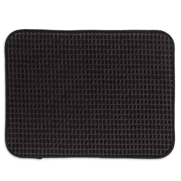 Kela Pladenj za kapljice Rapida 100% poliester črn 50,0x38,0cm KL-11727