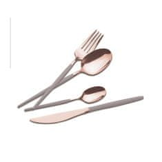 Berlingerhaus Komplet pribora iz nerjavečega jekla 24 kosov poliranega Taupe - Rose Gold BH-3071