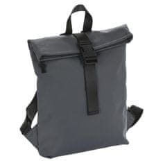 XQMAX Vodoodporen nahrbtnik na kolesih ROLLTOP 7 l siva KO-DB7005020seda