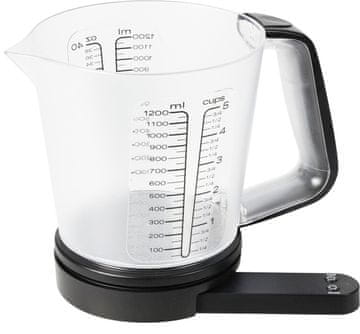 EXCELLENT Kuhinjska digitalna tehtnica s posodo 5 kg KO-103100060