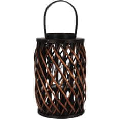 Svetilka za svečo 40 cm rjava vrba KO-438900060