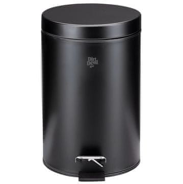 Dirt Devil Črni koš za odpadke s prostornino 12 L ED-249493