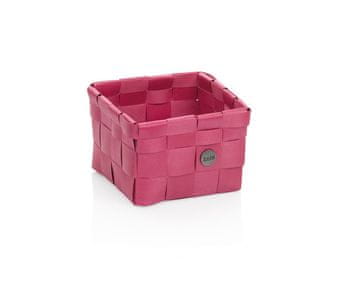Kela Košarica Neo 15 x 15 cm, plastična, malinovo rdeča