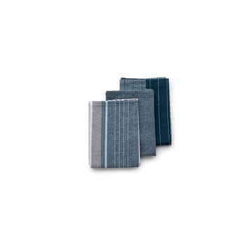 Kela Brisača za posodo PASADO komplet 3 kosov temno modra 65 x 45 cm KL-15971