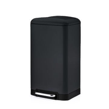 Kela Koš za odpadke DAVINO 30 l črn KL-10923