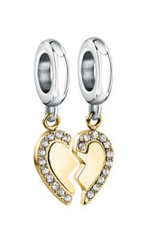 Morellato Romantični dvobarvni obeski Hearts Drops SCZ1358 (2 kosa obeskov)