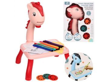 Mega Creative Projektor za risanje z dodatki za otroke 3+ MEGA CREATIVE