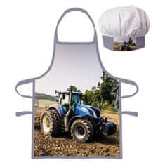 Faro Predpasnik in kuharska kapa modri Traktor
