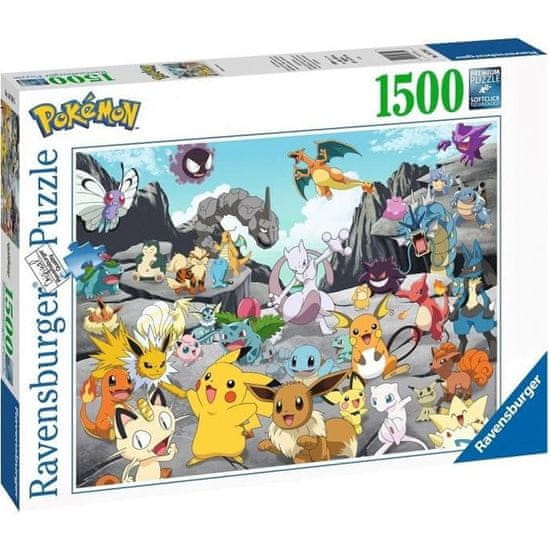shumee Puzzle 1500 p - Pokémon classic