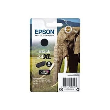 shumee Kartuša EPSON T2431 - Elephant - črna XL