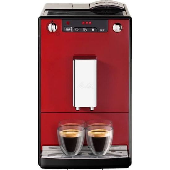 shumee MELITTA E950-104 Caffeo Solo avtomatski kavni aparat z mlinčkom - rdeč