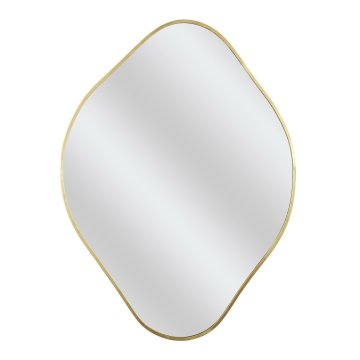 shumee Diamantno ogledalo 60 cm zlato