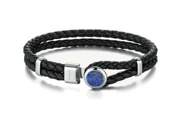 Brosway Elegantna moška zapestnica z materialom lapis lazuli BIM12