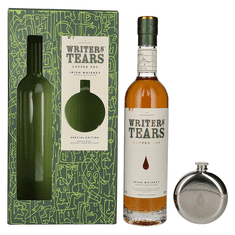 Writer's Tears Irski Whisky Writers' Tears Copper Pot + hip flask + GB 0,7 l