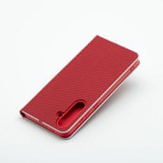 OEM LUNA Book Carbon torbica za XIAOMI Redmi Note 13 4G rdeča