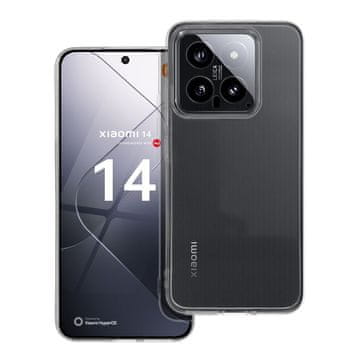 OEM Prozorna zaščitna torbica za Xiaomi 14 Clear Case 2 mm (zaščita kamere)