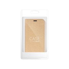 OEM LUNA Book Gold torbica za SAMSUNG A17 zlata