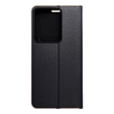 OEM LUNA Book Gold torbica za XIAOMI Redmi Note 13 PRO 4G / POCO M6 Pro 4G črna