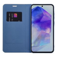 OEM LUNA Book Carbon torbica za XIAOMI Redmi 14C, modra