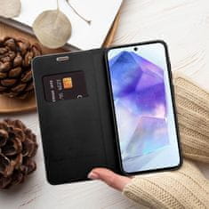 OEM LUNA Book Carbon torbica za XIAOMI Redmi Note 10 Pro, črna