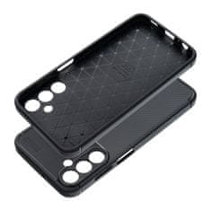 OEM CARBON PREMIUM etui za SAMSUNG A15 5G / A15 4G črn