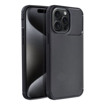 OEM CARBON PREMIUM etui za IPHONE 15 Pro Max črn