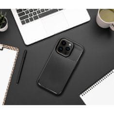 OEM CARBON PREMIUM etui za IPHONE 16e (SE 4 2025) črn