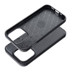 OEM CARBON PREMIUM etui za IPHONE 15 Pro črn